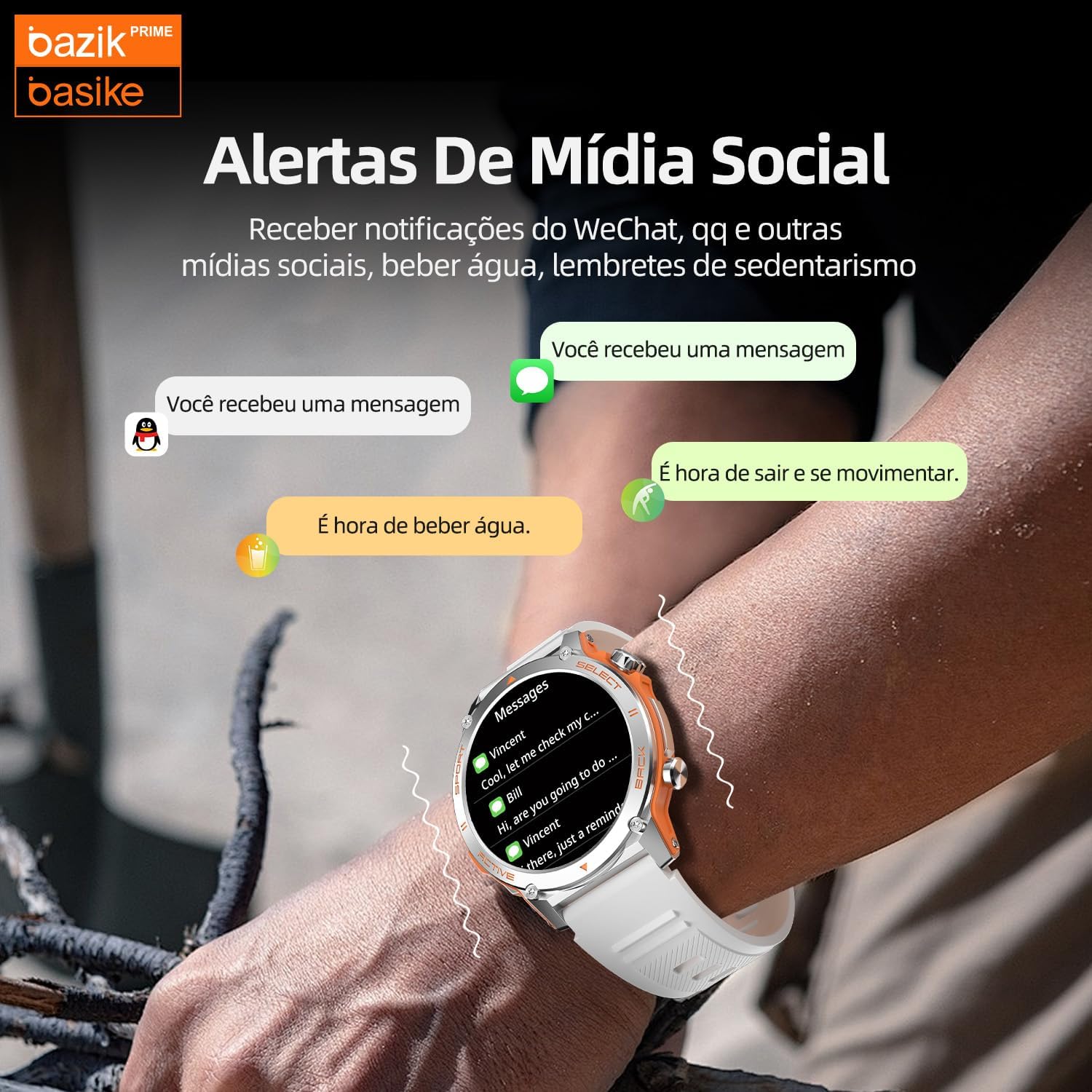 Smartwatch Laranja: Review Após 10 Dias de Uso e Modalidades Esportivas