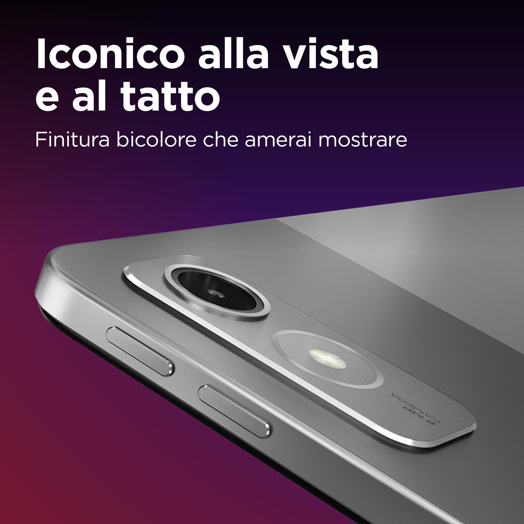 Lenovo Tab P12, Tablet display 3K da 12.7" Processore MediaTek Dimensity 7050, RAM 8GB, Memoria 256GB, WiFi 6, Tablet Android 13, Oat Grey, Pen inclusa