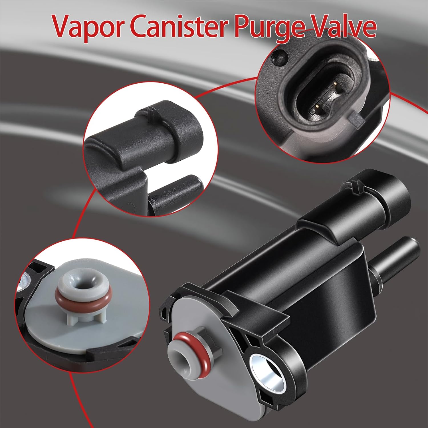 214-1473 Emission Vapor Canister Purge Valve Solenoid Compatible with Chevy 2007 2009 2011-2013 For Silverado 1500, 2008-2014 for Express 1500, 2007-2013 For Sierra 1500