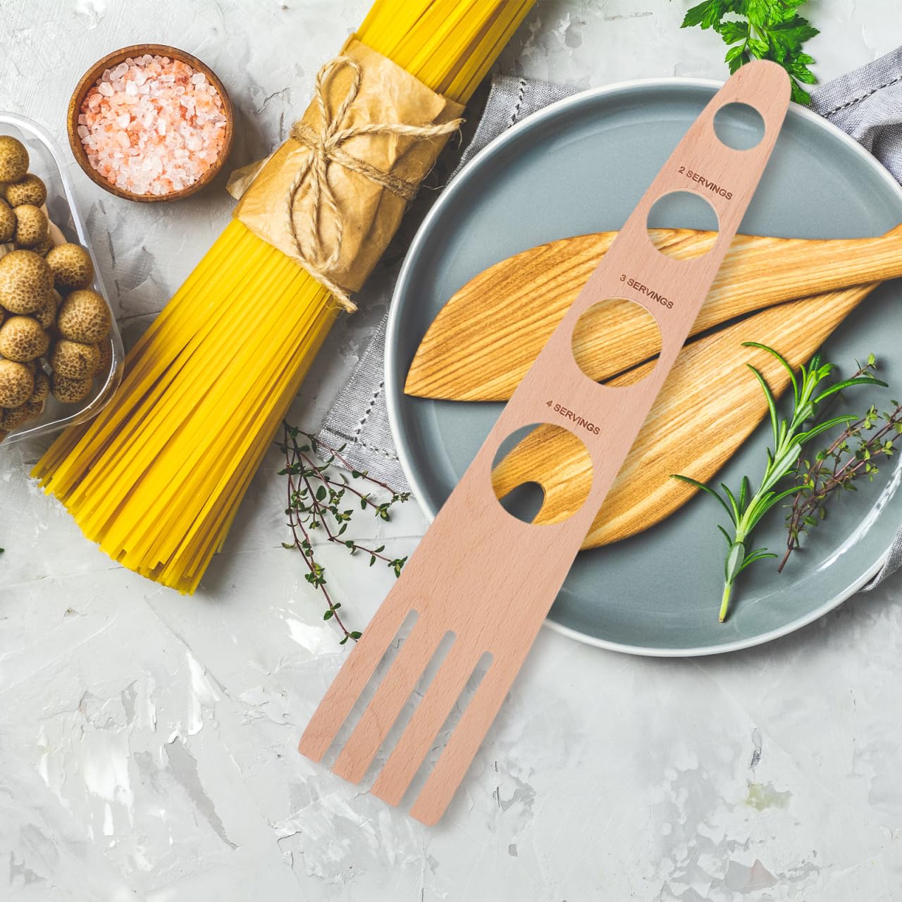 Ciieeo Medidor De Espagueti Con 4 Orificios Para Control De Porciones Preciso Utensilio Compacto Para Cocina Y Hogar Fácil De Usar