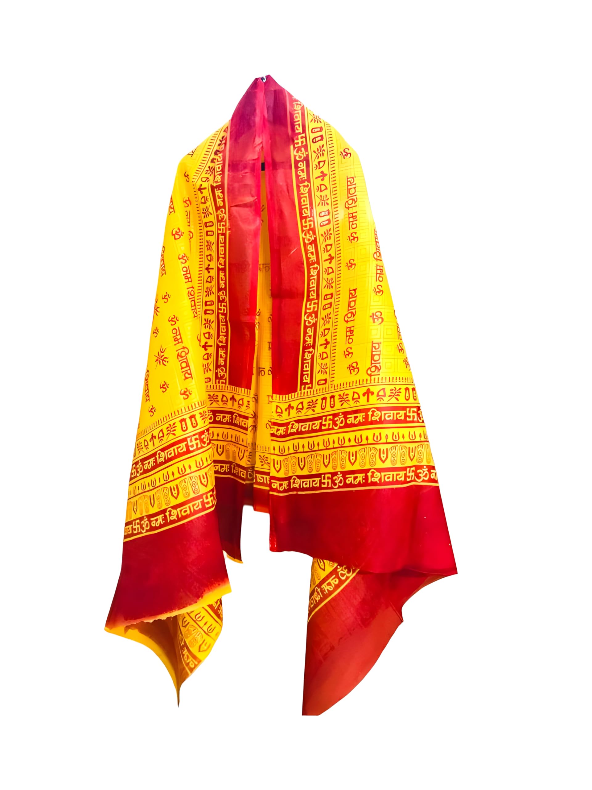 Om Namah Shivay Printed Shawl/Shiva Mahamantra For Holy Symbols/Printed Shawl Pack Of 1-image-23