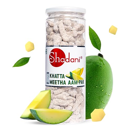 Khatta Meetha Aampak mango delicioso agridulce negro pimienta negro sal azúcar - Ambientador de boca indio Mukhwas