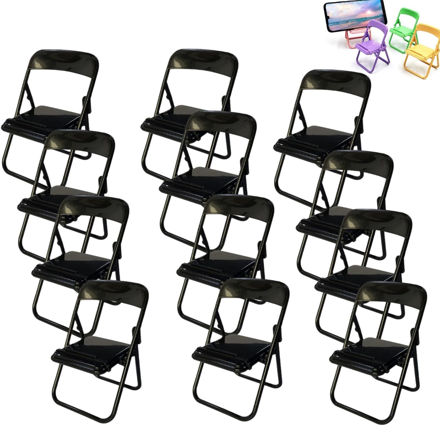 Folding Chair Phone Stand, Foldable Chair Phone Stand, Folding Chair Phone Holder