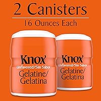 Vista 3 de Knox Knox Gelatin noavored, 16 oz. (Paquete de 2)