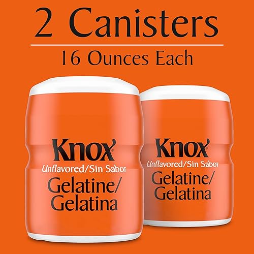 Vista 3 de Knox Knox Gelatin noavored, 16 oz. (Paquete de 2)