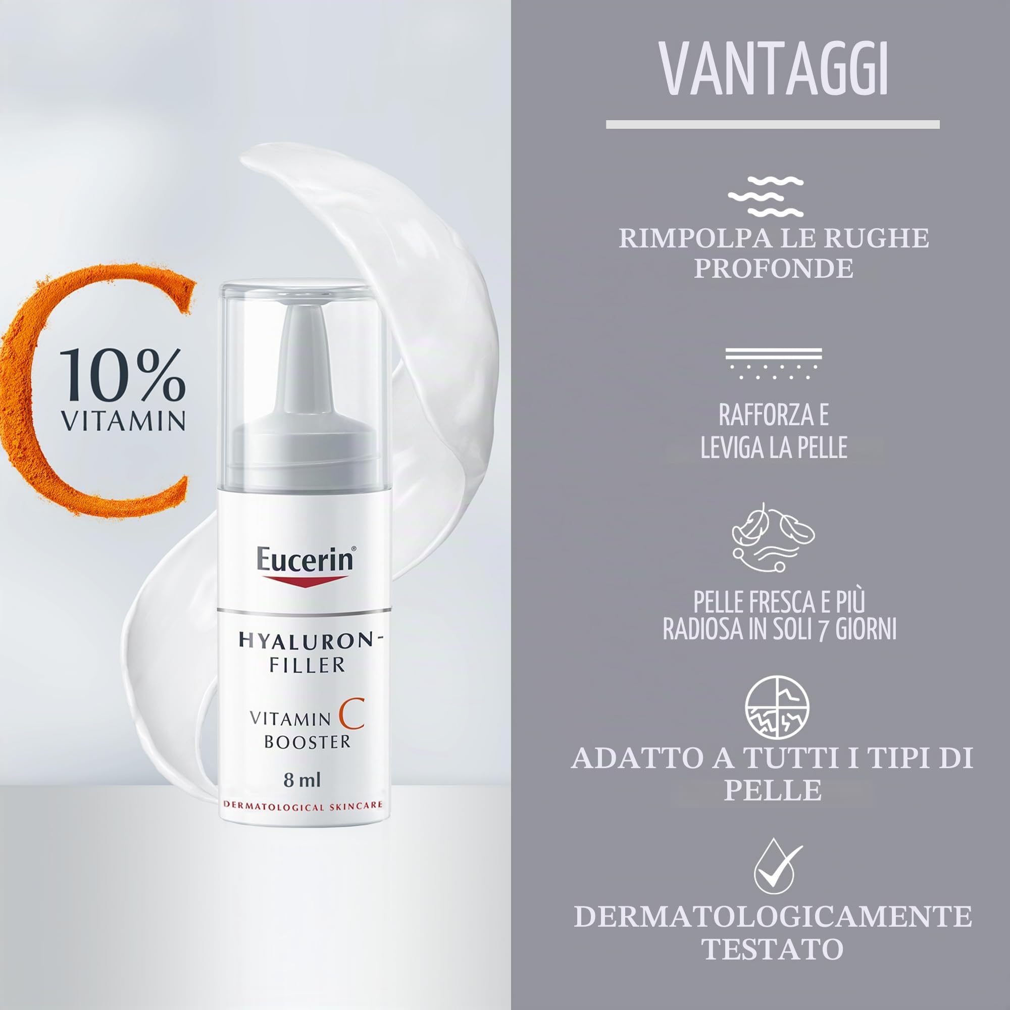 HYALURON-FILLER vitamina C booster ampollas 3 x 8 ml