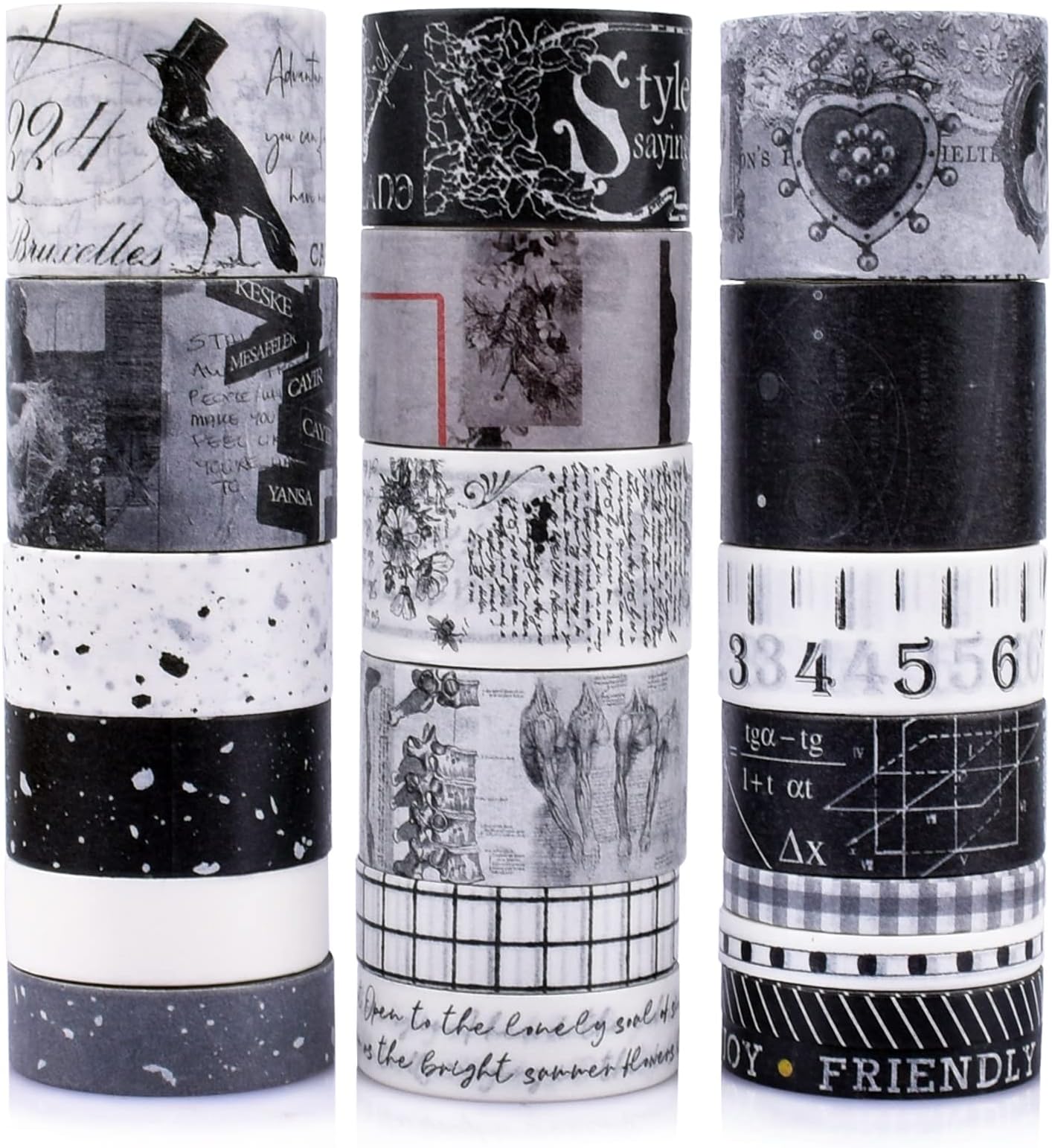 Vintage Washi Tape Set