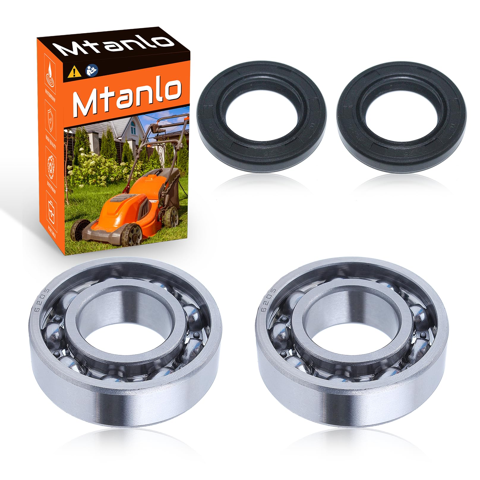 Amazon.com: Mtanlo 96100-62050-00 Crankshaft Bearing Oil Seal Set