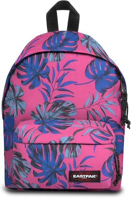 Eastpak Orbit Mały plecak, 34 cm, 10 L, Brize Monstera Pink (Różowy)