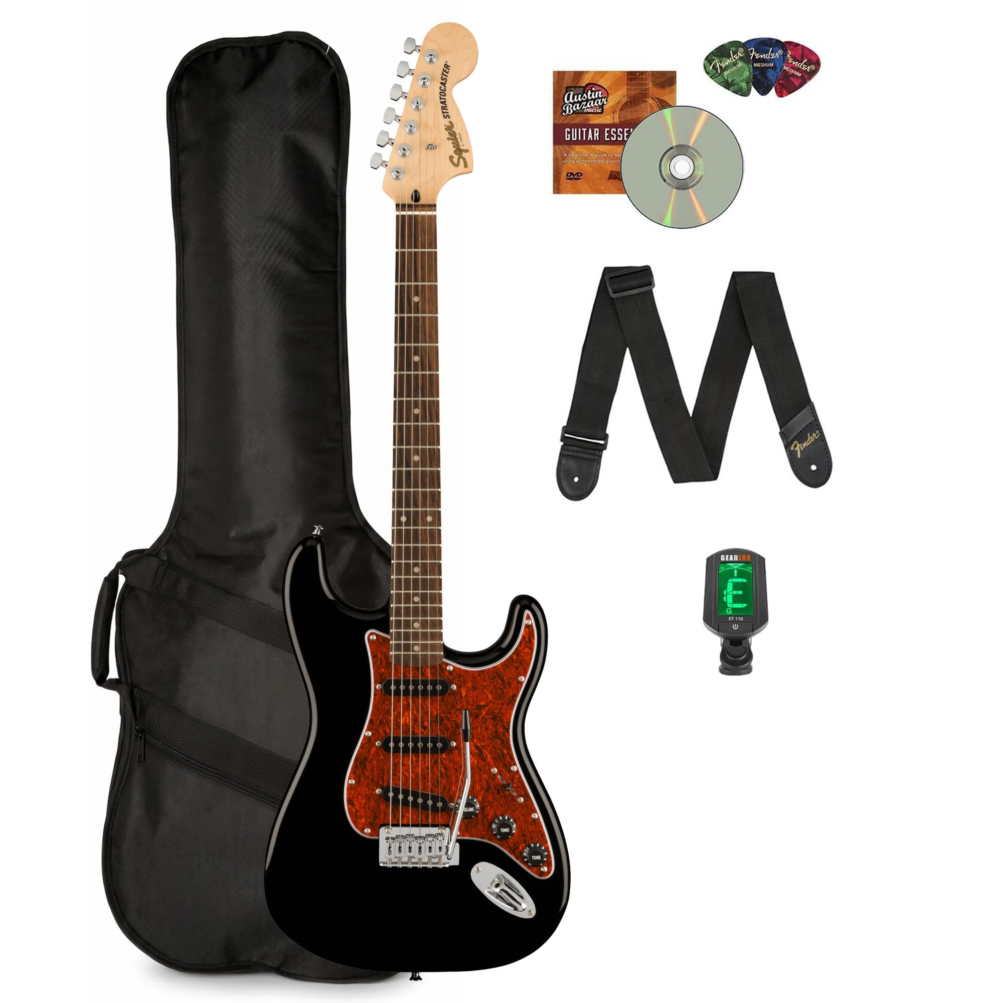 Amazon.com: Fender Squier Affinity Stratocaster - Limited Edition