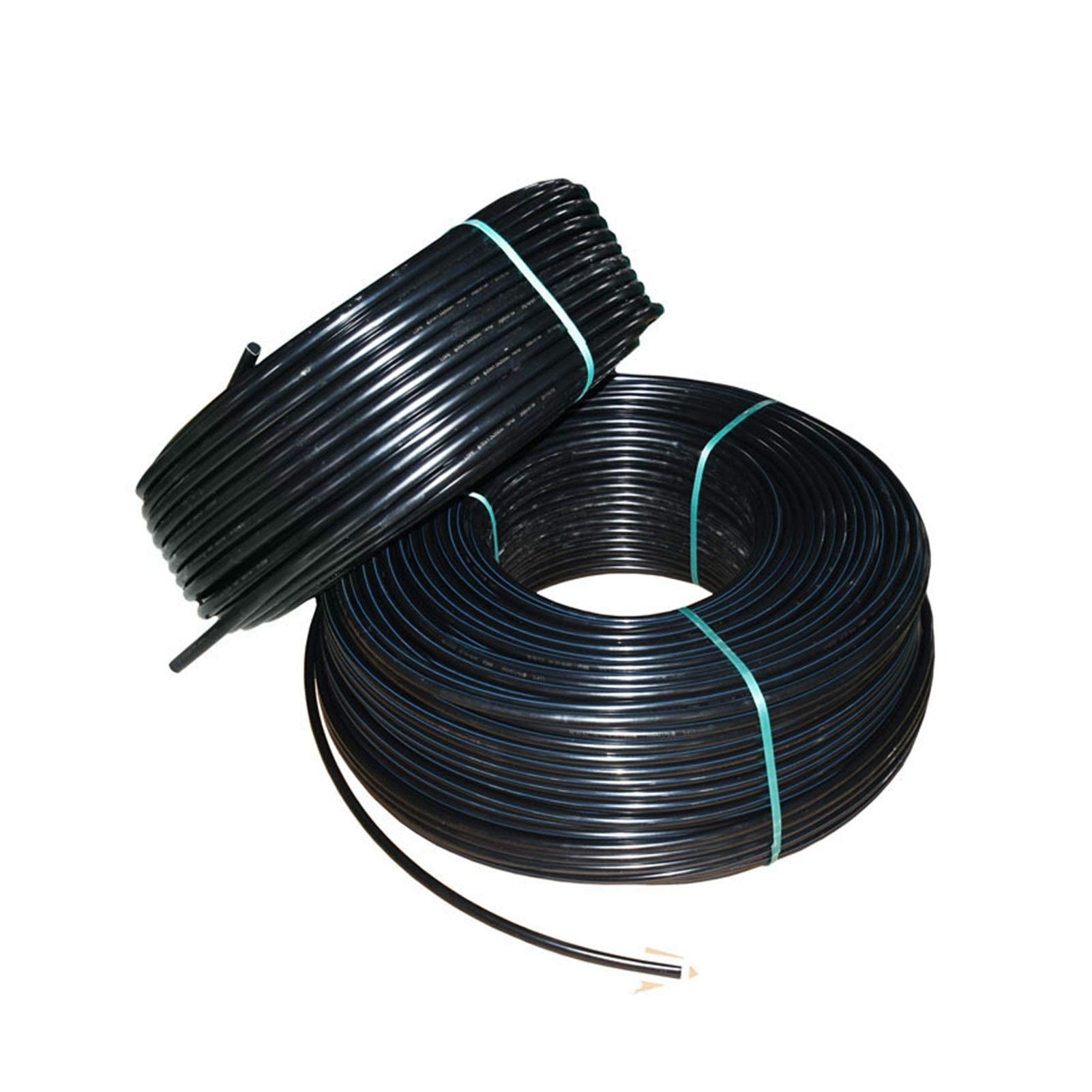 System nawadniania 16 mm 20 mm rura PE 5/8 cala DN15 z kranem rura LDPE ogród nawadnianie szklarnia szklarnia wąż do nawadniania 10 m 15 m (kolor: 20PE x10m x 1I2)