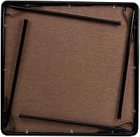 Vista 7 de Lifetime 80160 Mesa de utilidad plegable de altura comercial, 4 pies, granito blanco y muebles flash Madelyn mesa plegable para tarjetas, mesa