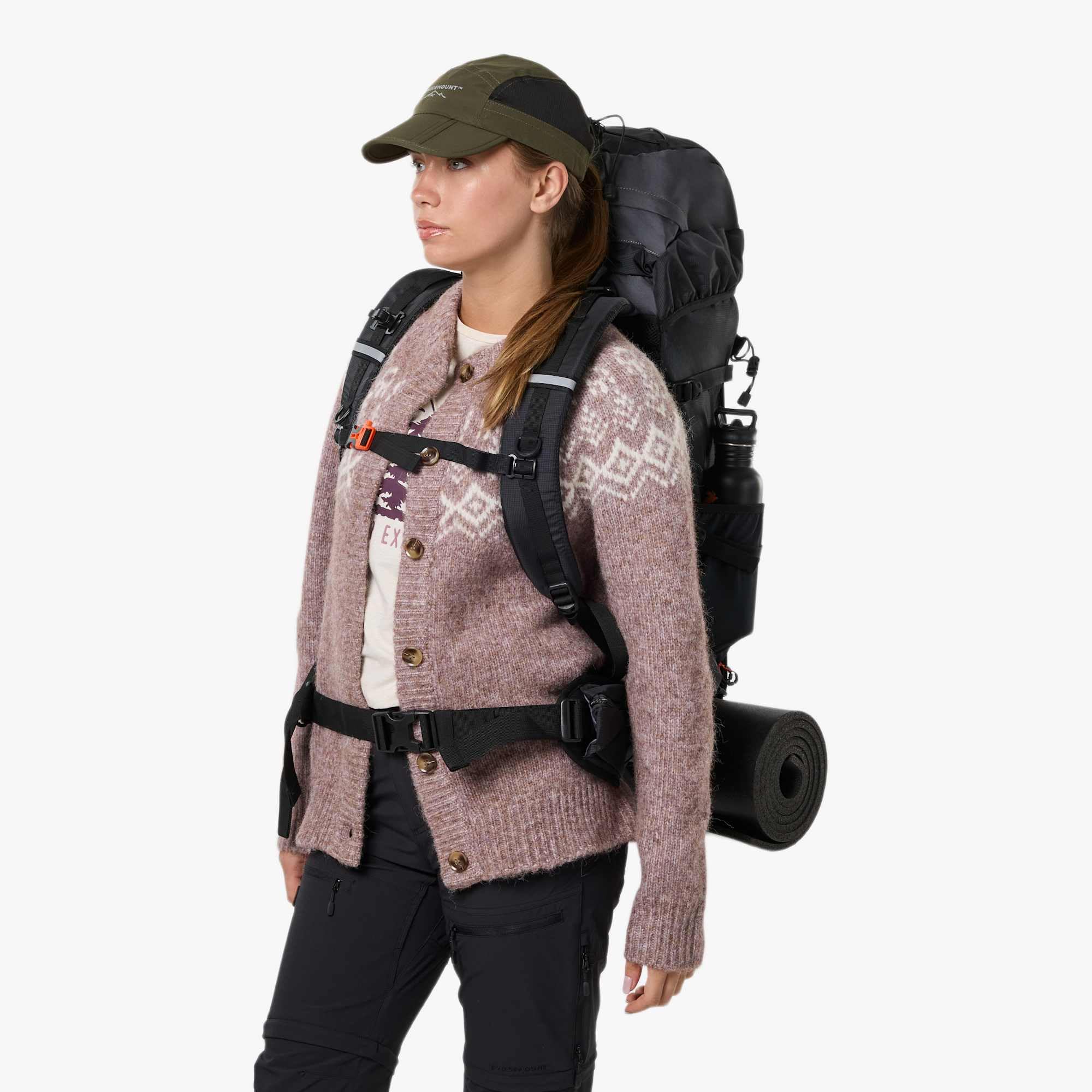 Swedemount Expedition Plecak Turystyczny 55L – Duża Pojemność, Wygodny System Nośny dla Unisex
