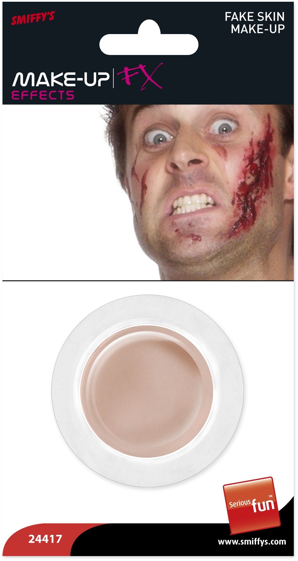 Smiffys Make-Up FX, Fake Skin/Scar Make-Up, 3.8g Halloween