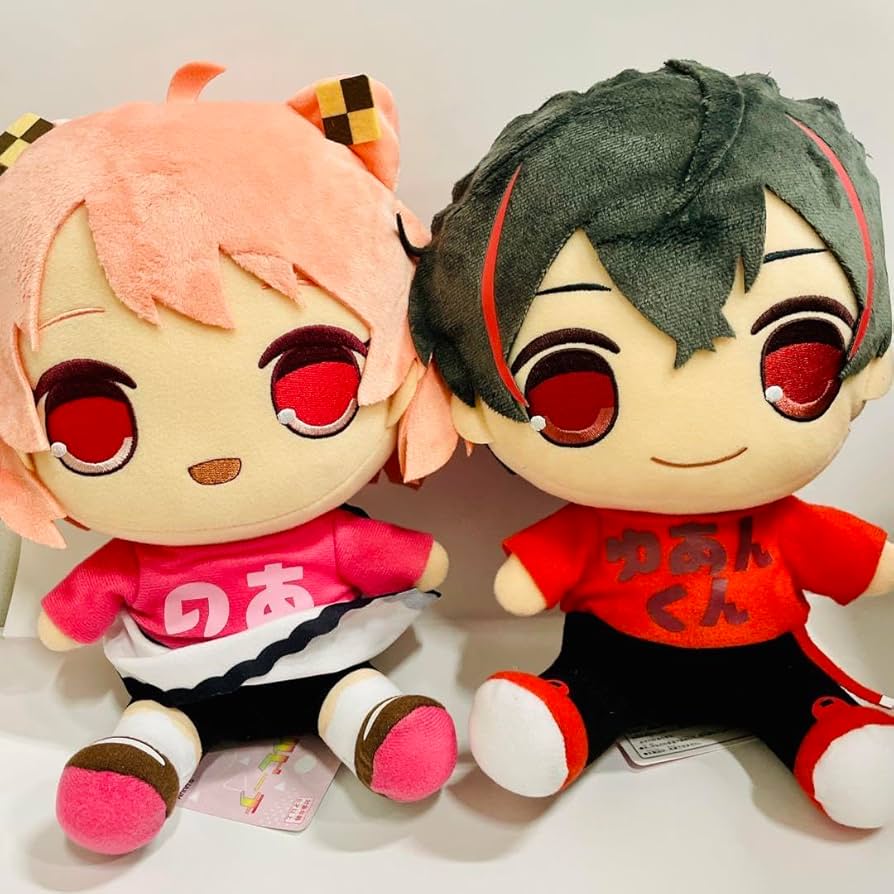 ◆カラフルピーチ　おすわりBIGぬいぐるみ カラピチ　のあ　ゆあん　4点セット Amazon.co.jp: カラフルピーチ おすわり BIGぬいぐるみ からぴち