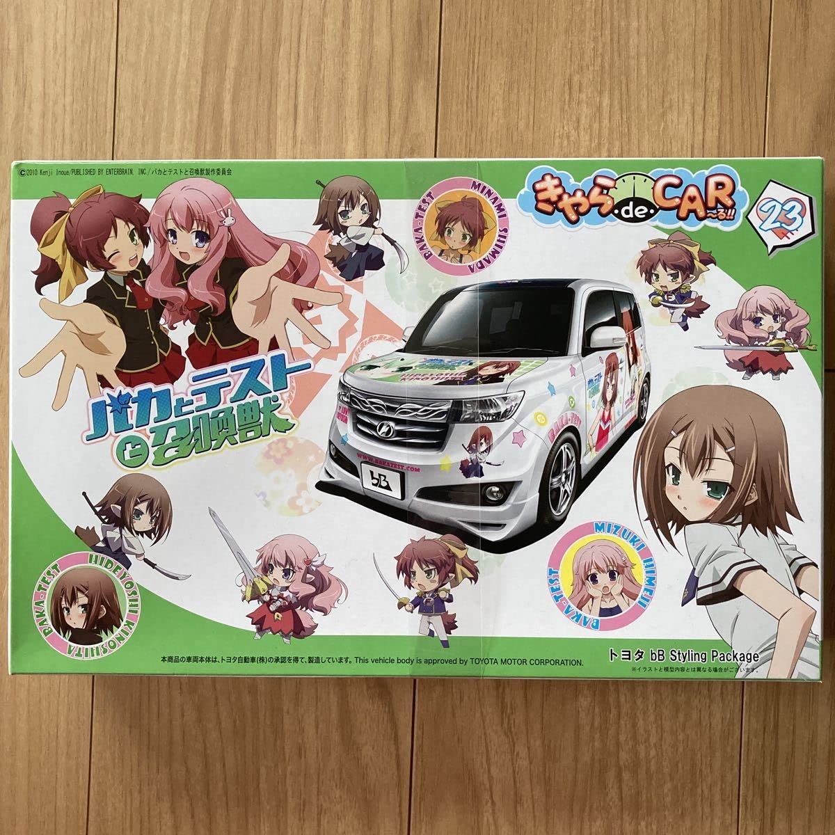 1/24 TOYOTA　Bb 痛車Ver　希少レア　ショップデモカー 1/24 TOYOTA Bb 痛車Ver 希少レア ショップデモカー - メルカリ