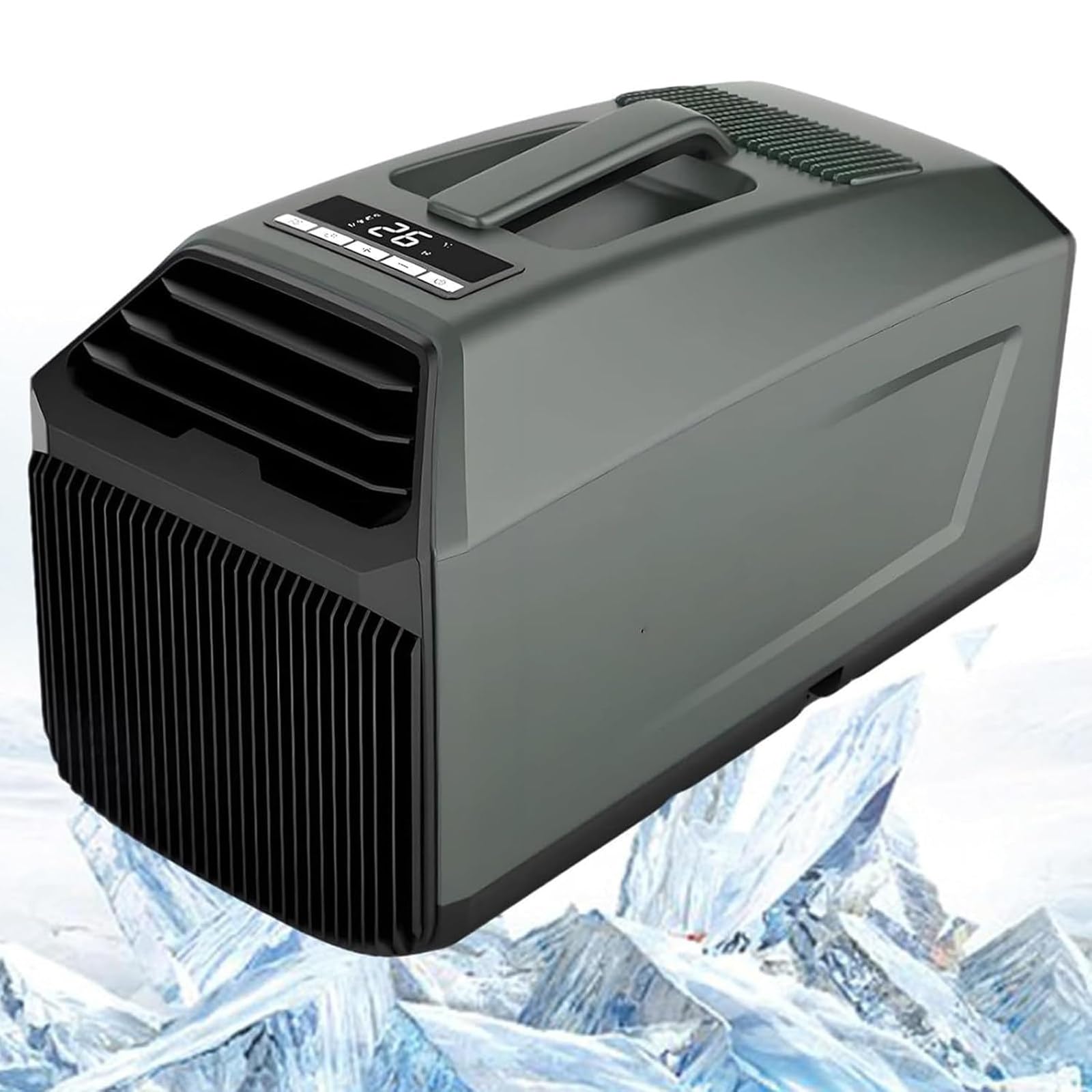 WIANQIAN Portable Air Conditioner for Tent, Van and Office 4000BTU-Green