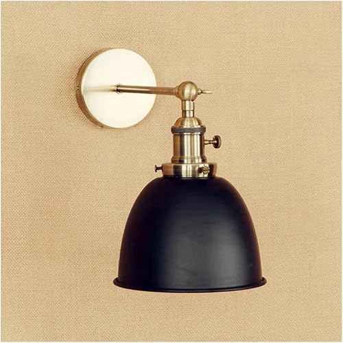 Miniatura 1 de Brass Black Retro LED Wall Light Fixtures Loft Industrial Vintage Arm Lamp Lamparas,Simple