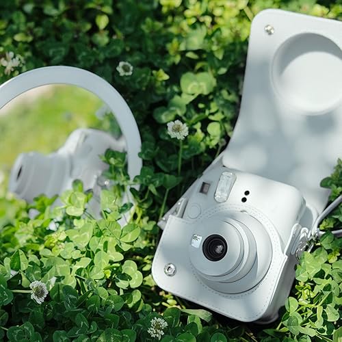 Miniatura 6 de Rieibi Funda para cámara compatible con Fuji Instax Mini 12  MINI 12 Funda de transporte para cámara instantánea Fujifilm Instax Mini 12  Funda de