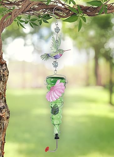 Miniatura 7 de Sunset Vista Designs for The Birds - Comedero colgante para colibríes de 22 onzas, mariposa, 28 x 7 x 4