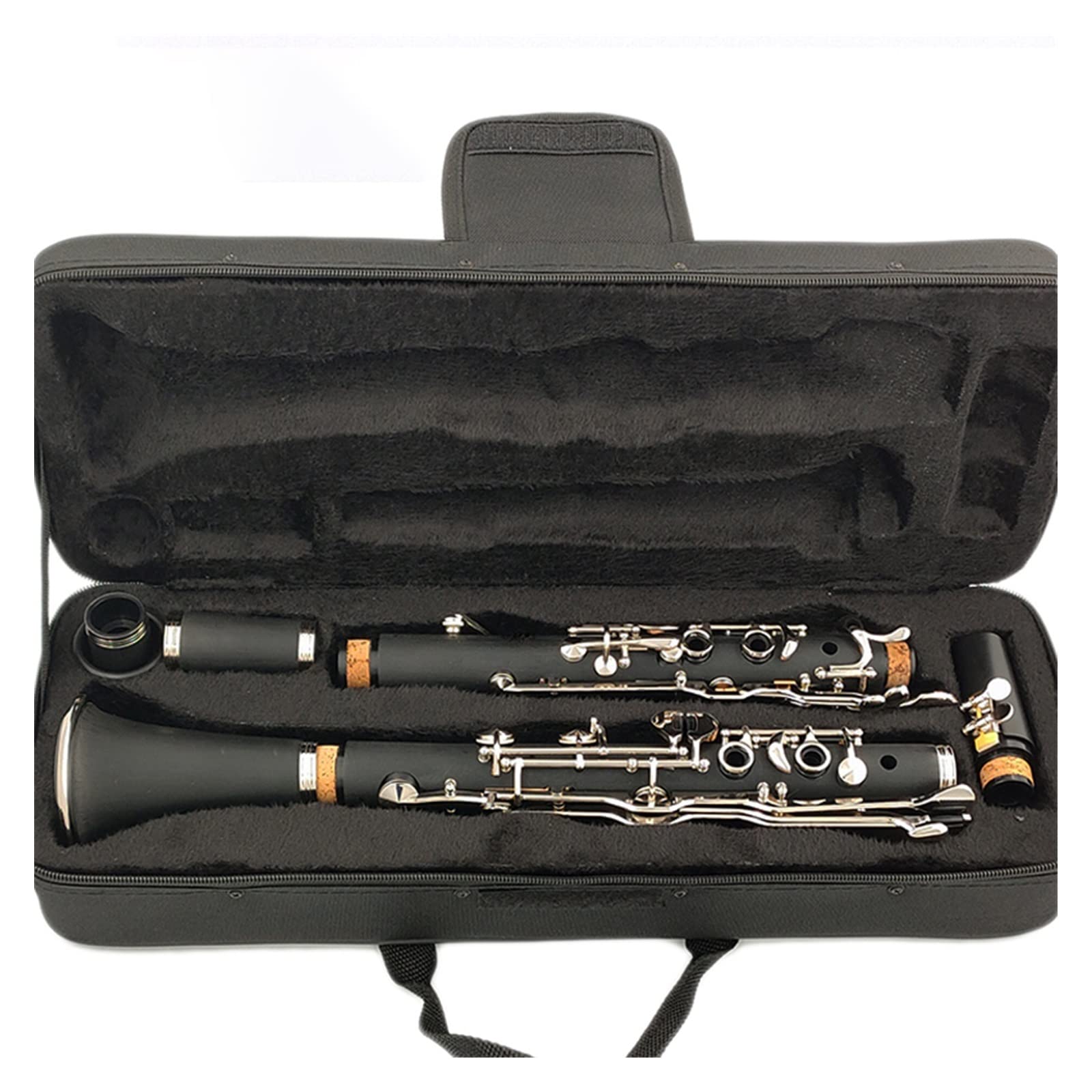 Principianti clarinetto Clarinetto Tedesco A 18 TastiMateriale del Corpo in Resina Nichelato