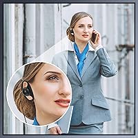 Vista 5 de Macarrie 6 auriculares de radio con micrófono 2 pines en forma de D Walkie Talkie auricular con micrófono Walkie Talkie Auricular compatible