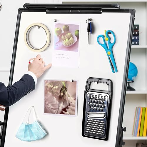 Miniatura 4 de FINDMAG Paquete de 16 imanes para refrigerador, imanes para pizarra blanca, imanes fuertes para refrigerador, mini imanes de alfiler, pequeños