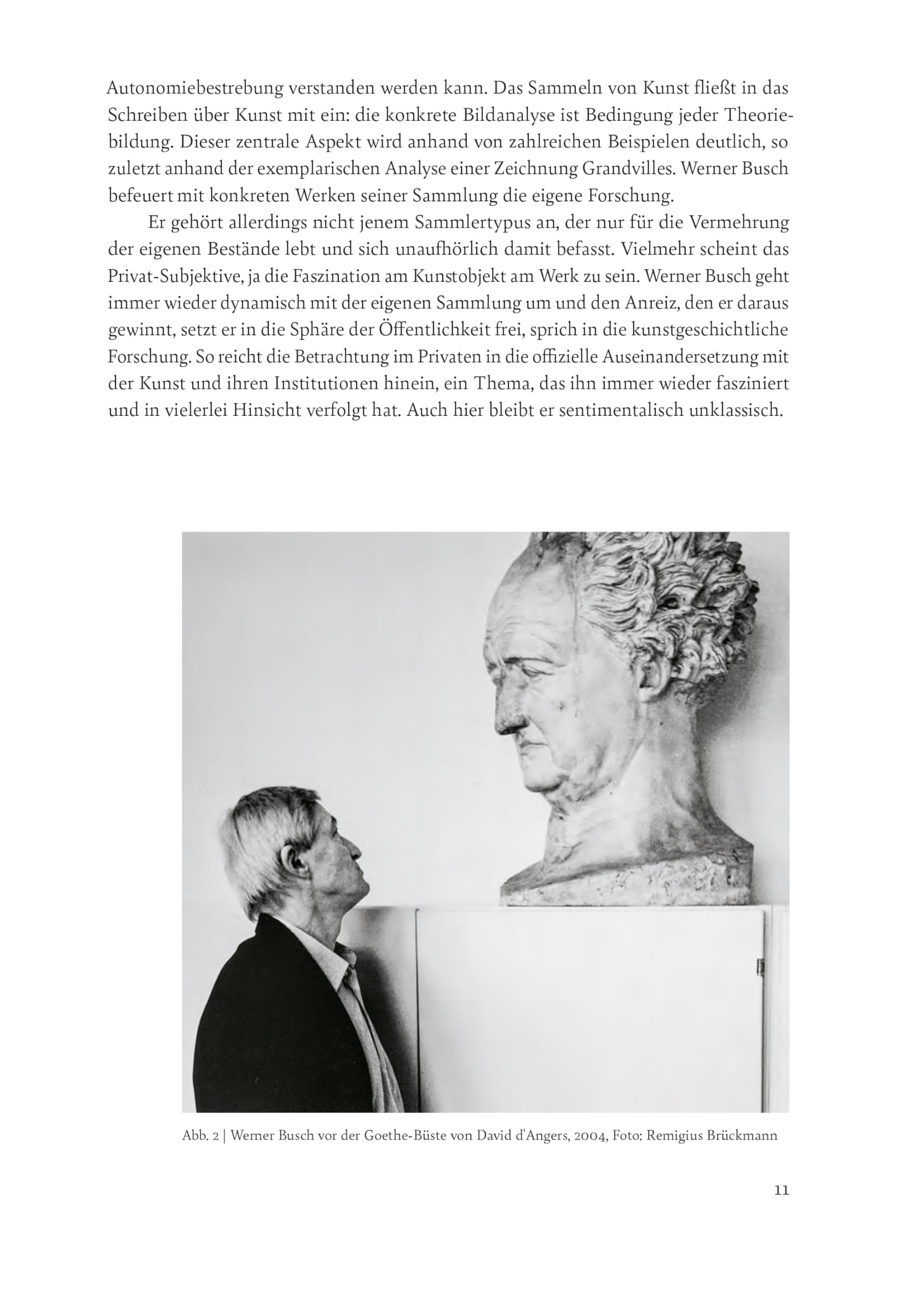 Kunst sammeln, Kunstgeschichte schreiben: Werner Busch zum Geburtstag