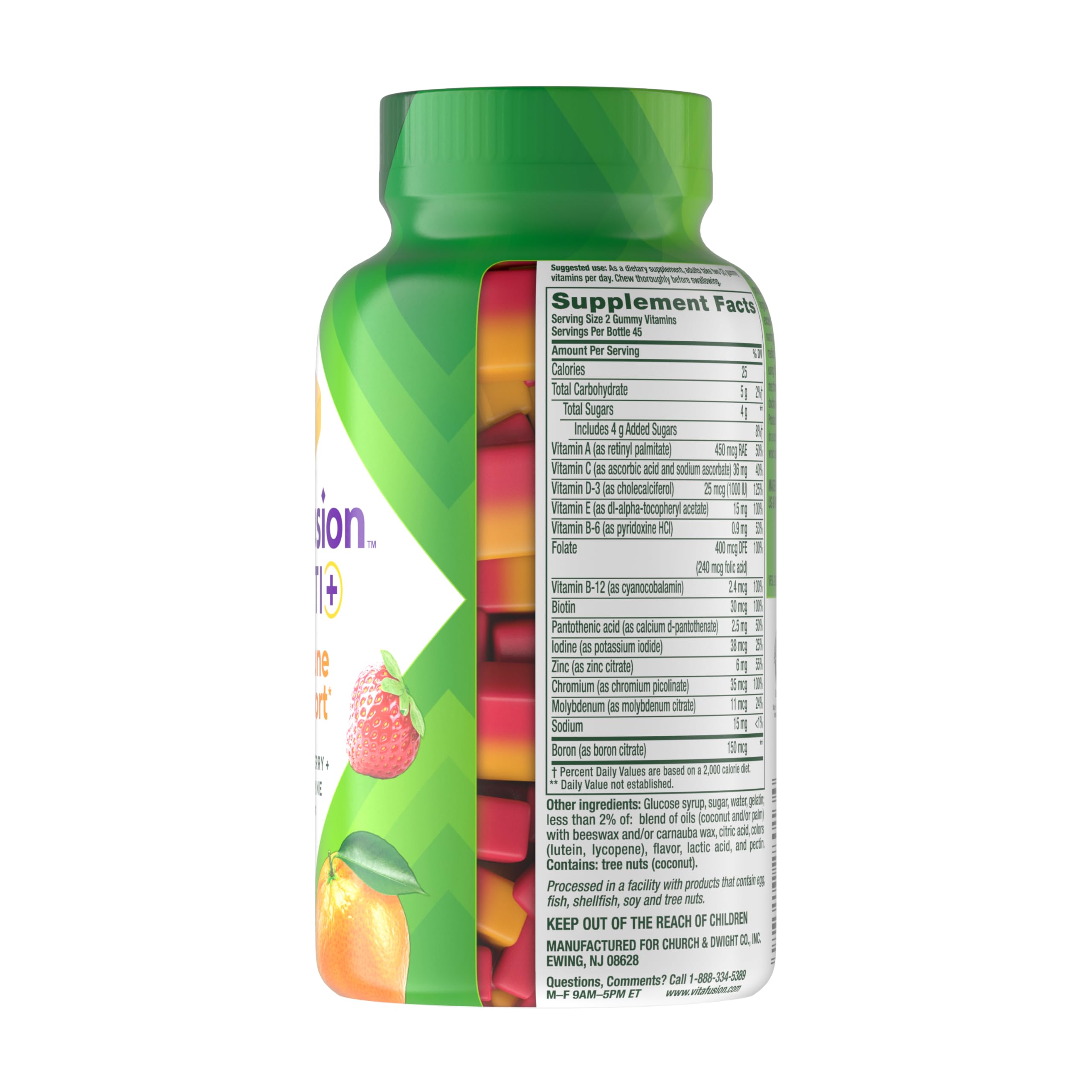 Vitafusion Multivitamin Gummies + Immune Support | 90 Adult Gummy Vitamins — Amazon image 3