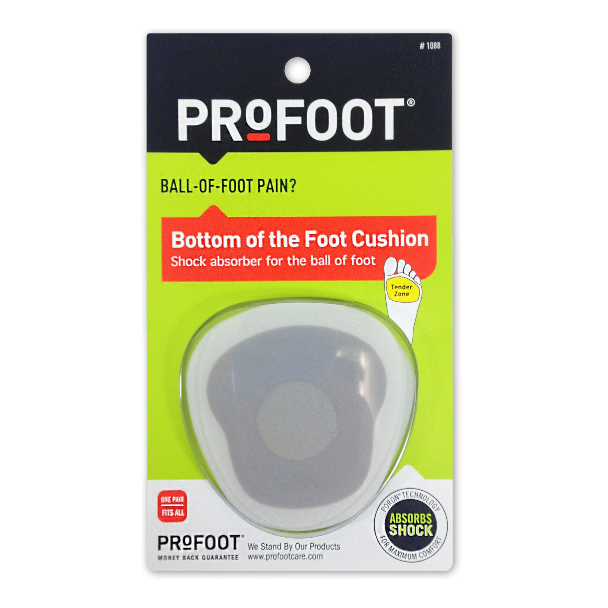 2x Airplus BallOfFoot Foam Cushion Improves Shoes One