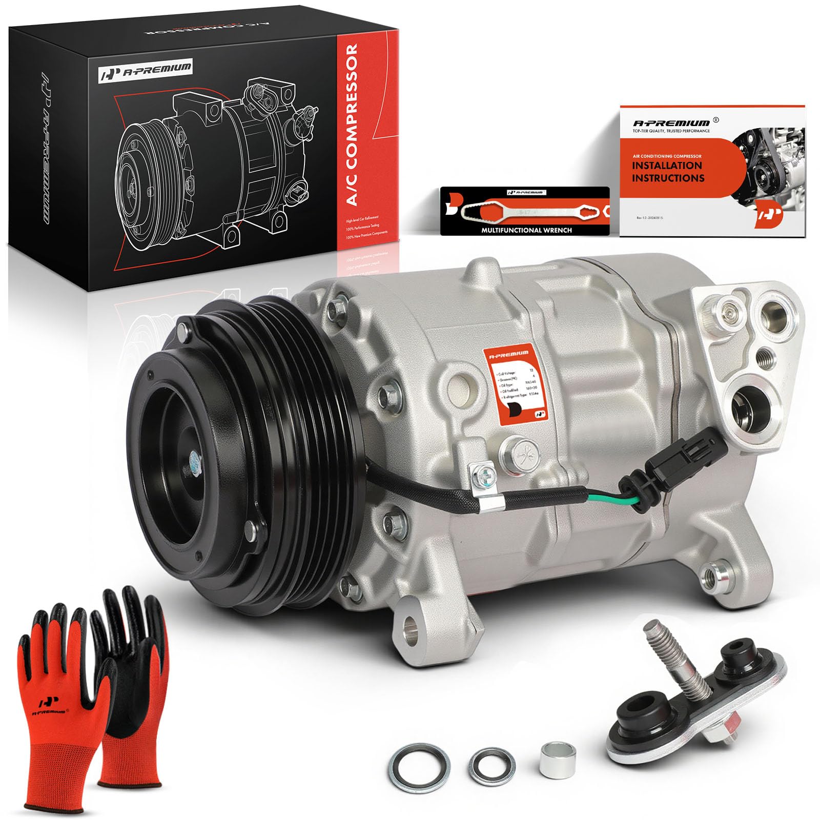 Photo 1 of A-Premium Air Conditioner AC Compressor with Clutch