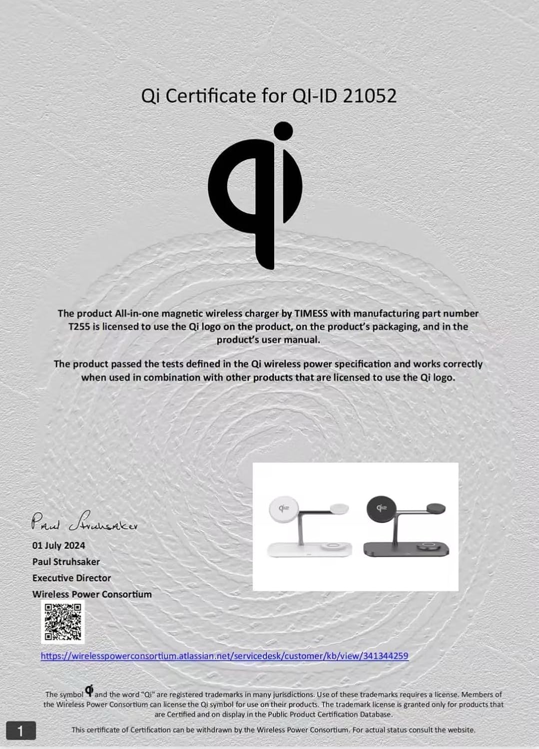 B0D8VYKY3B：Wireless Charging Station,3 in 1 Charging Station,Wireless Charger Stand for iPhone 16/15/14/13 Series,Watch Airpods Magnetic Wireless Charger Stand,Adjustable Angle Travel Charger (WHITE)