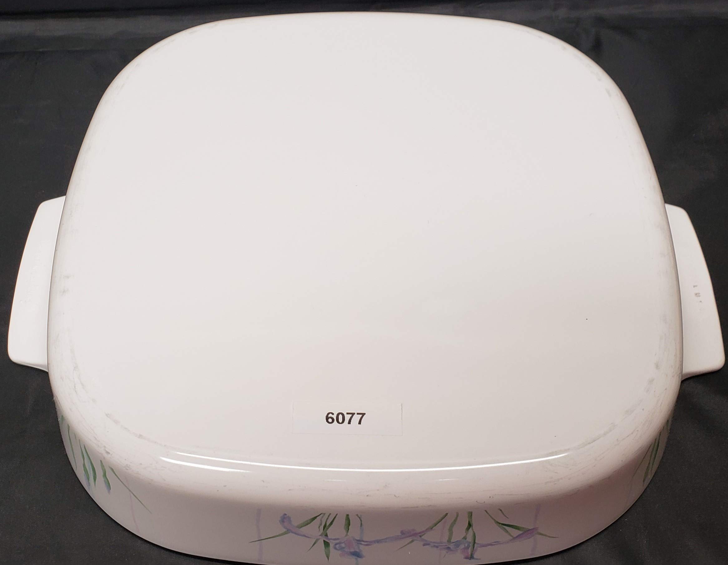 Vintage  Vintage Corning Ware A-10-B Shadow Iris Casserole Dish 2.5 Liter with lid main image 2