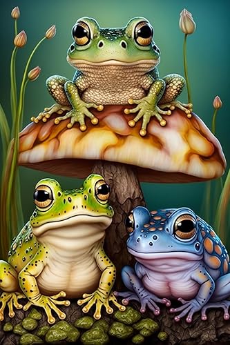 ZKOPAVS Kits de pintura de diamantes para adultos, kits de números con taladro completo, pinturas ideales para el hogar, oficina, decoración de