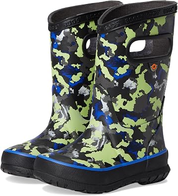 Bogs Kids Rainboot Camo Texture Toddler/Little Kid/Big Kid