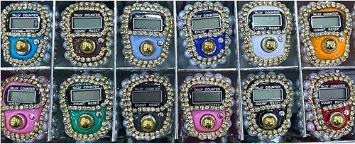 Miniatura 5 de Prien Juego de regalo islámico Corán térmico de cuero caja especial cuentas de oración de perlas perlas de piedra Tasbih digital Zikr Tasbih mini