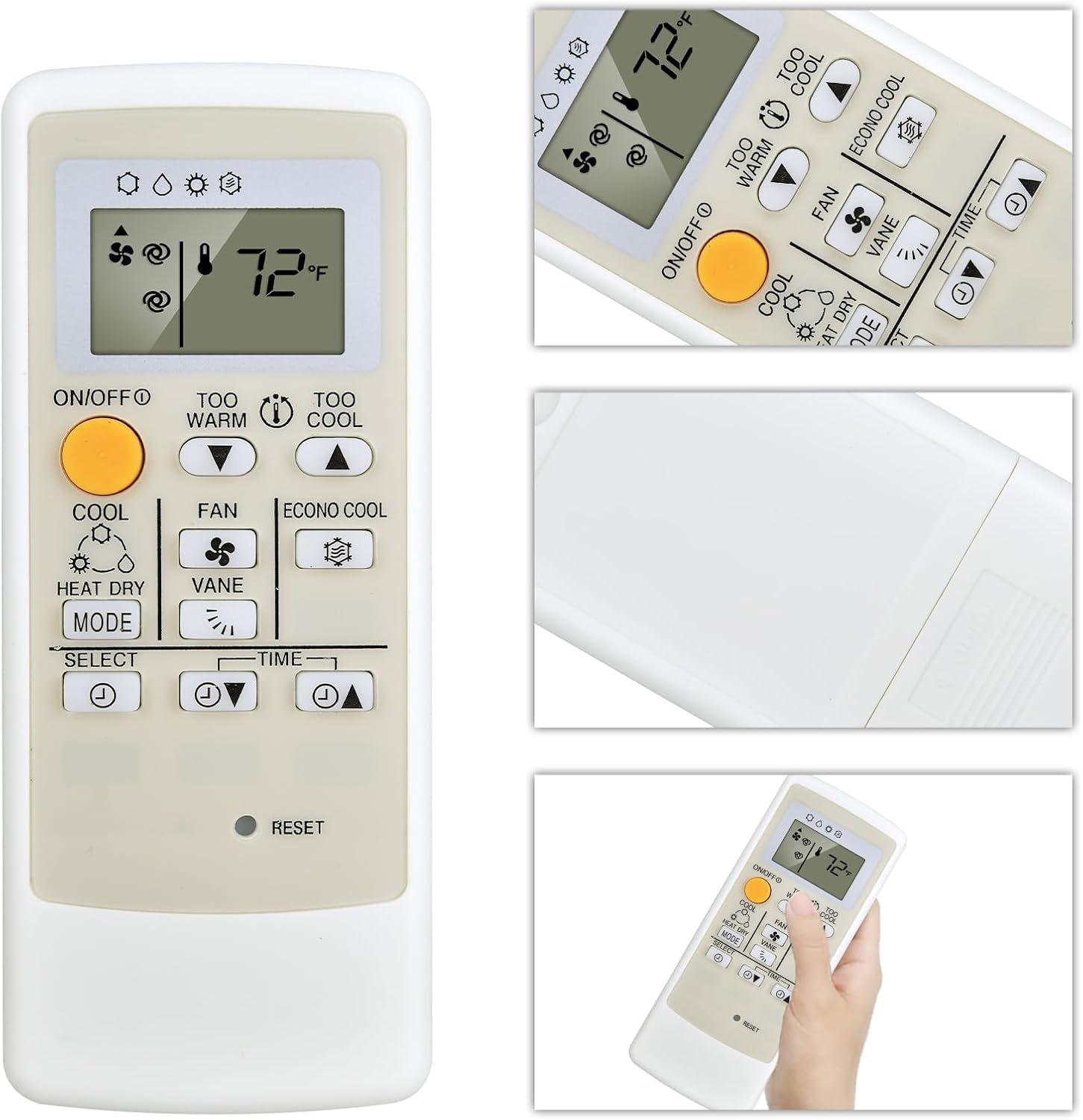 Remote Control for Mitsubishi Electric Air Conditioner U01A05426 MS16A image 3