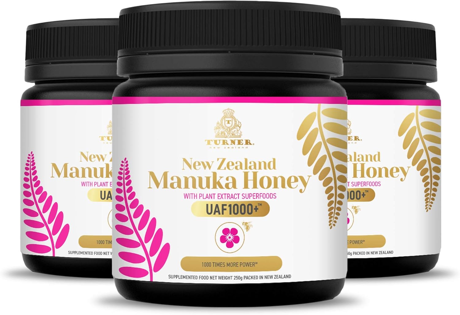Manuka Honey New Zealand, 1000x Power, Certified with UAF1000