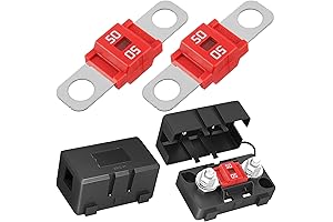 AMI Midi Fuse Holder: Inline Protection with Cover for Marine, Automotive, Truck