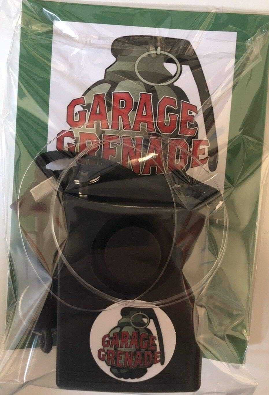 LOUD Garage Grenade Alert Trip Wire Style alarm system! Shed Alarm Camping Alarm Door Alarm Mx