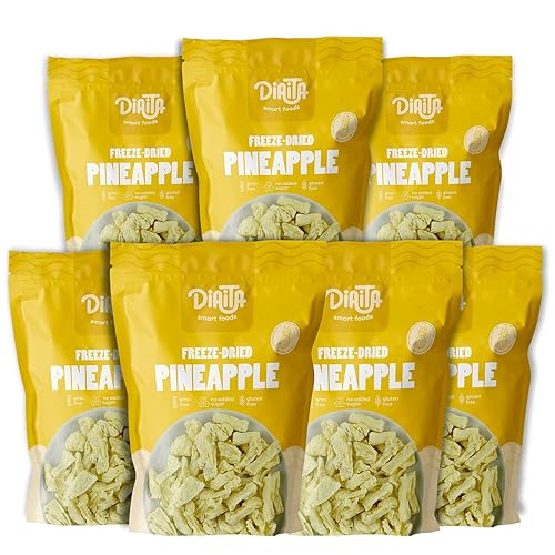 Piña liofilizada - Paquete de 5 - Piña natural