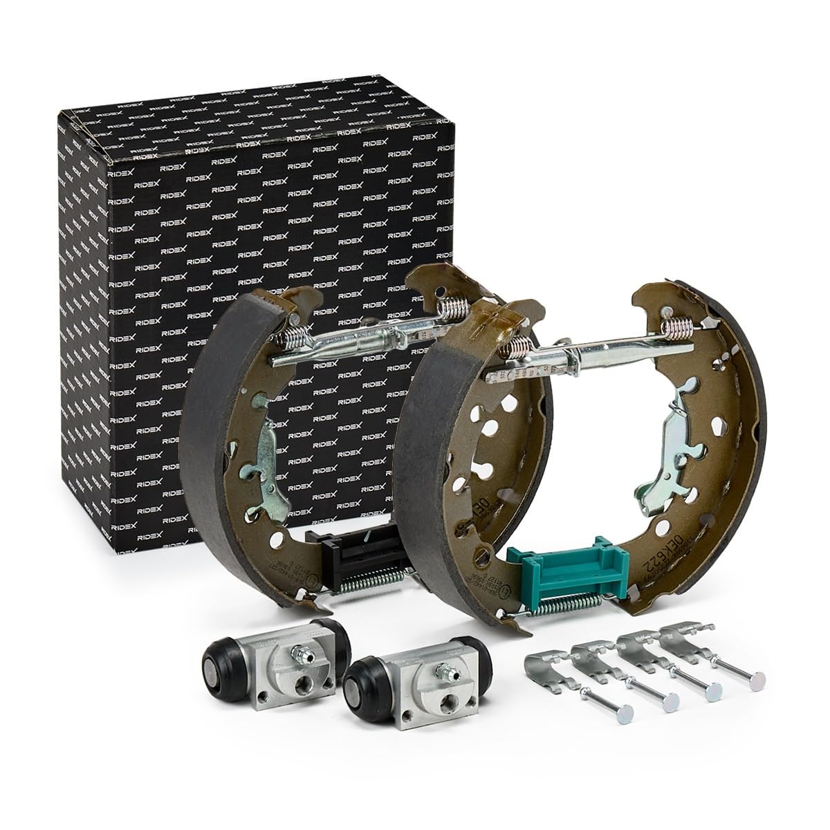 RIDEX 3859B0175 Kit freno Freno a tamburo Posteriore Compatibilità con FIAT PANDA 169