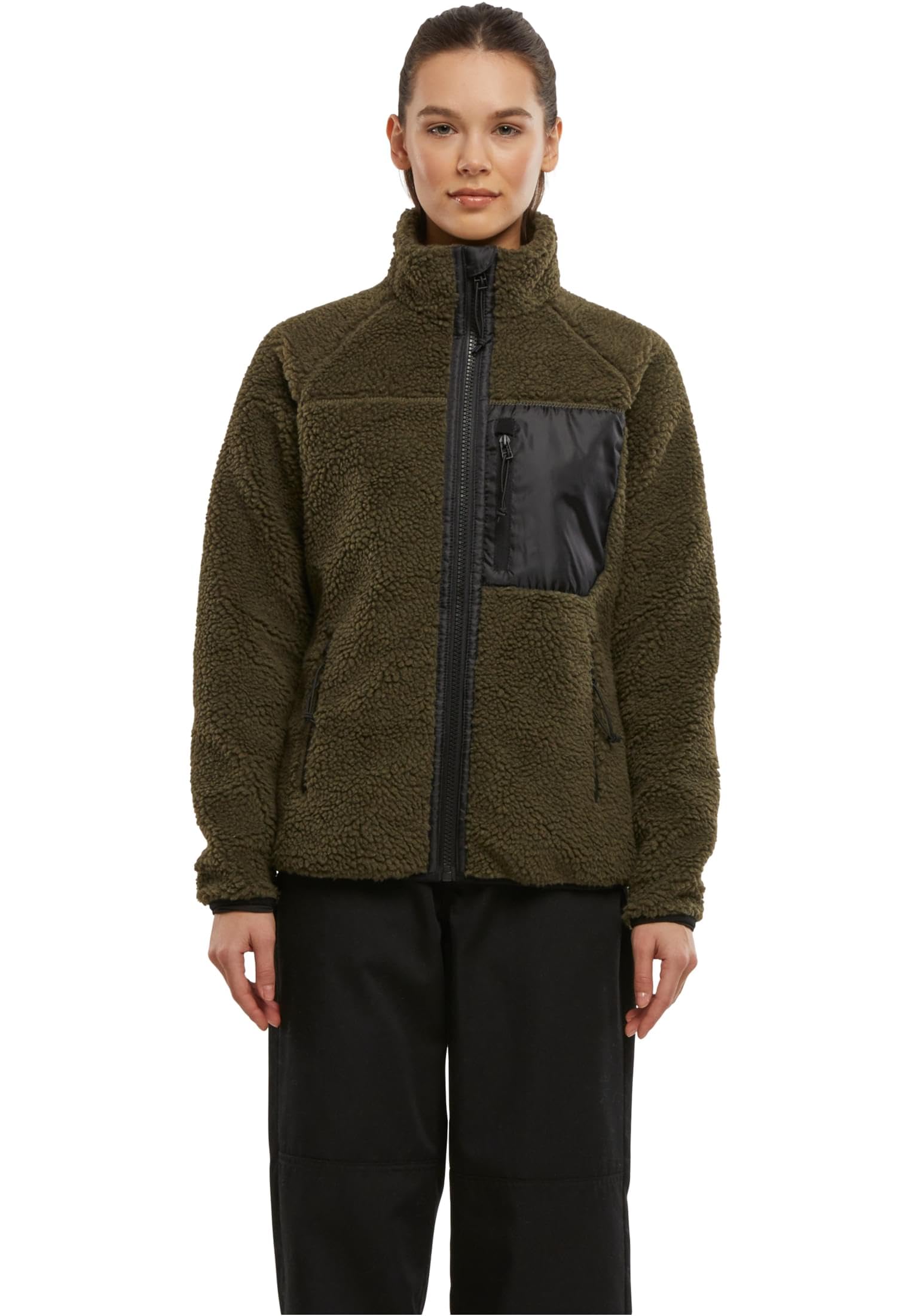 Brandit Women Teddyfleece Jacket Hood 15y. *Limited Edition* Giacca Donna (Pacco da 1)