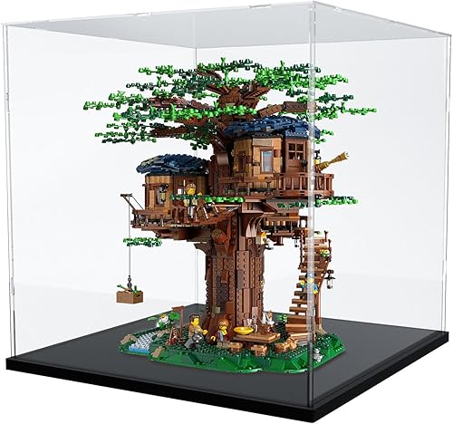 Vista 130 de Choowin Vitrina de acrílico para Lego Infinity Gauntlet 76191 para Lego Gauntlet 76223 para Lego Display Estuches de acrílico transparente grueso