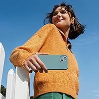 Vista 494 de Miracase Funda diseñada para iPhone 13 Pro Max con protector de pantalla, [forro de microfibra suave antiarañazos], funda protectora de silicona