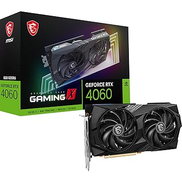 Placa de Video RTX4060 8GB GDDR6 128BITS GAMING X MSI 912-V516-011