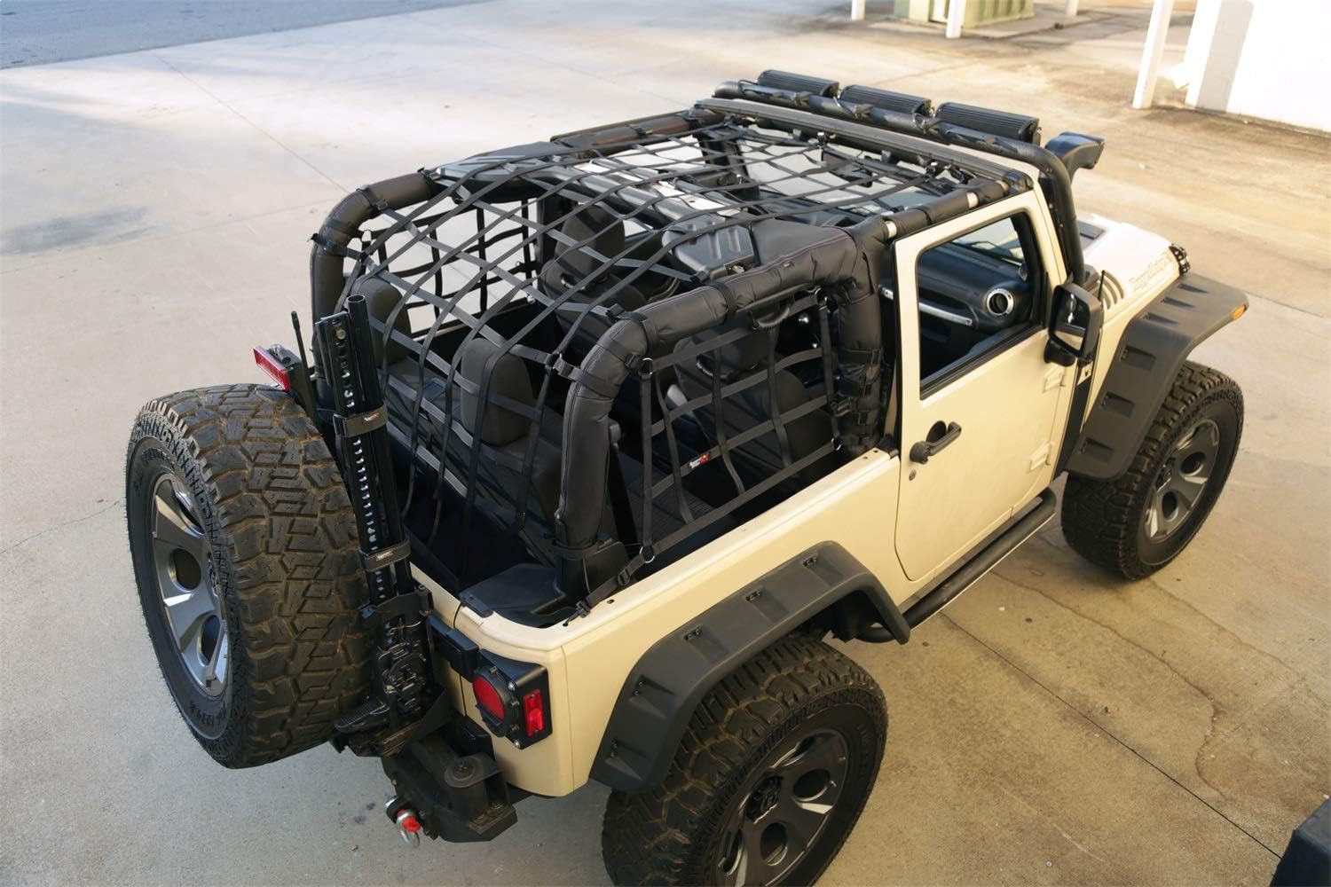 Crаzу Dеаlѕ Rugged Ridge 13552.70 Cargo Net, Black; 07-18 Jeep Wrangler JK, 2 Door