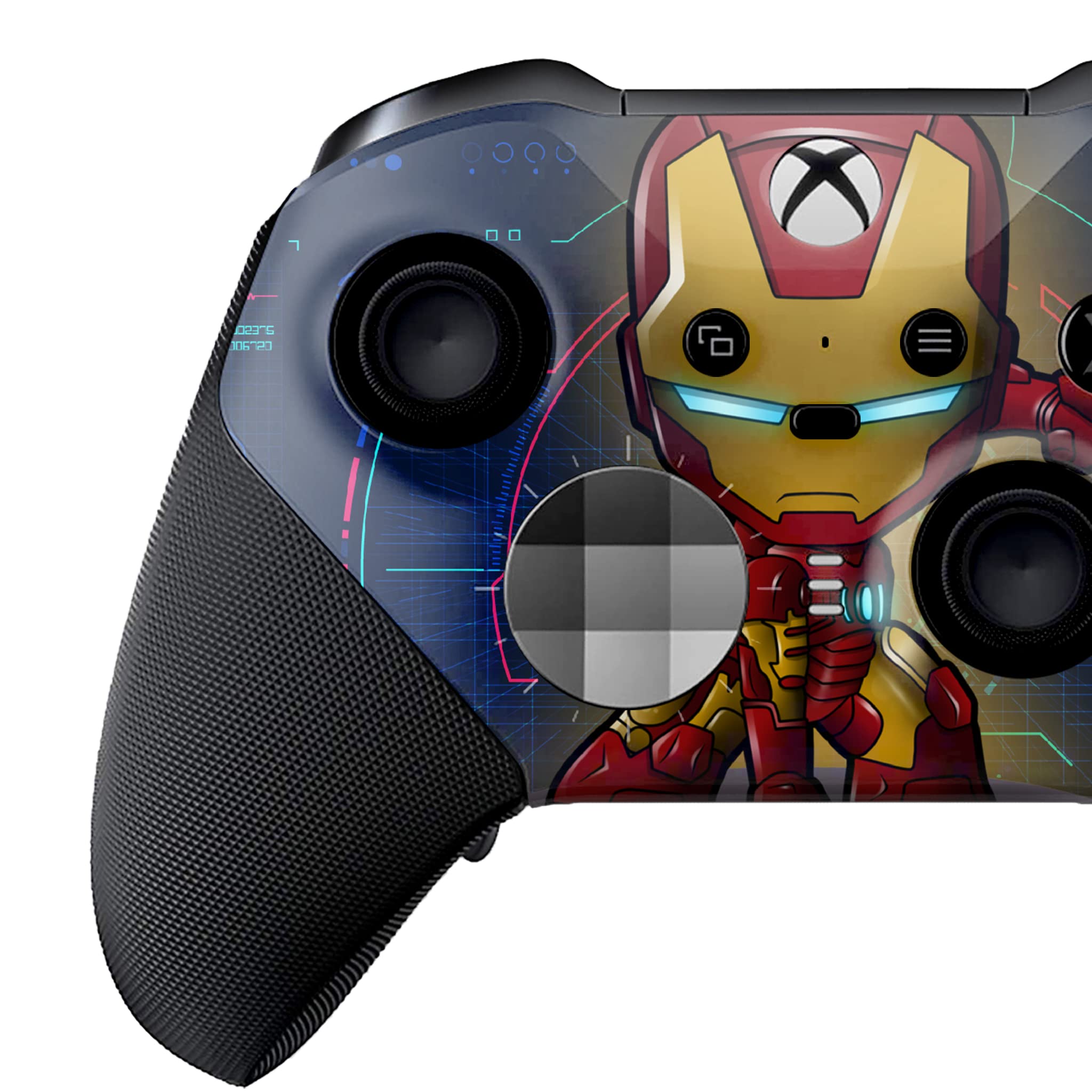 BCB Controller Customised for Elite Controller Wireless. Original Elite Series 2 Controller Compatible with Xbox One / Series X & S Remote Control. Customized with Water Transfer Printing (Not a Skin)