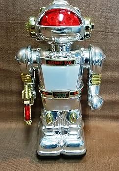 メタル製ロボットヘッド シルバー メタル製ロボットヘッド シルバー