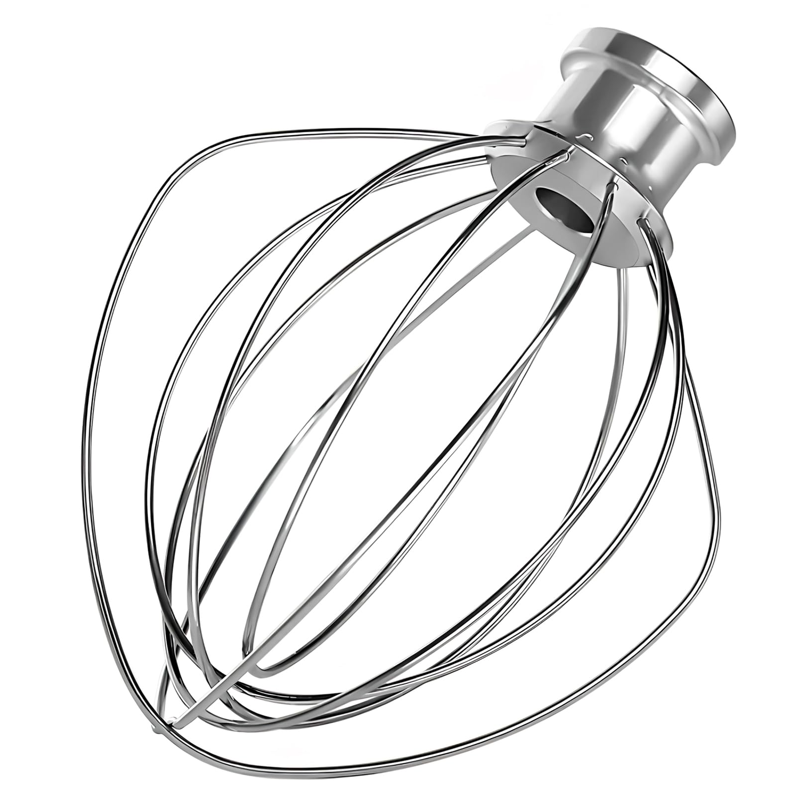 YILANJIN K45WW Batidor de Alambre para KitchenAid, Compatible con Accesorios de Batidora KitchenAid, Mezclador de Alambre para Batidora, Repuesto del Accesorio Batidor de 6 Alambres